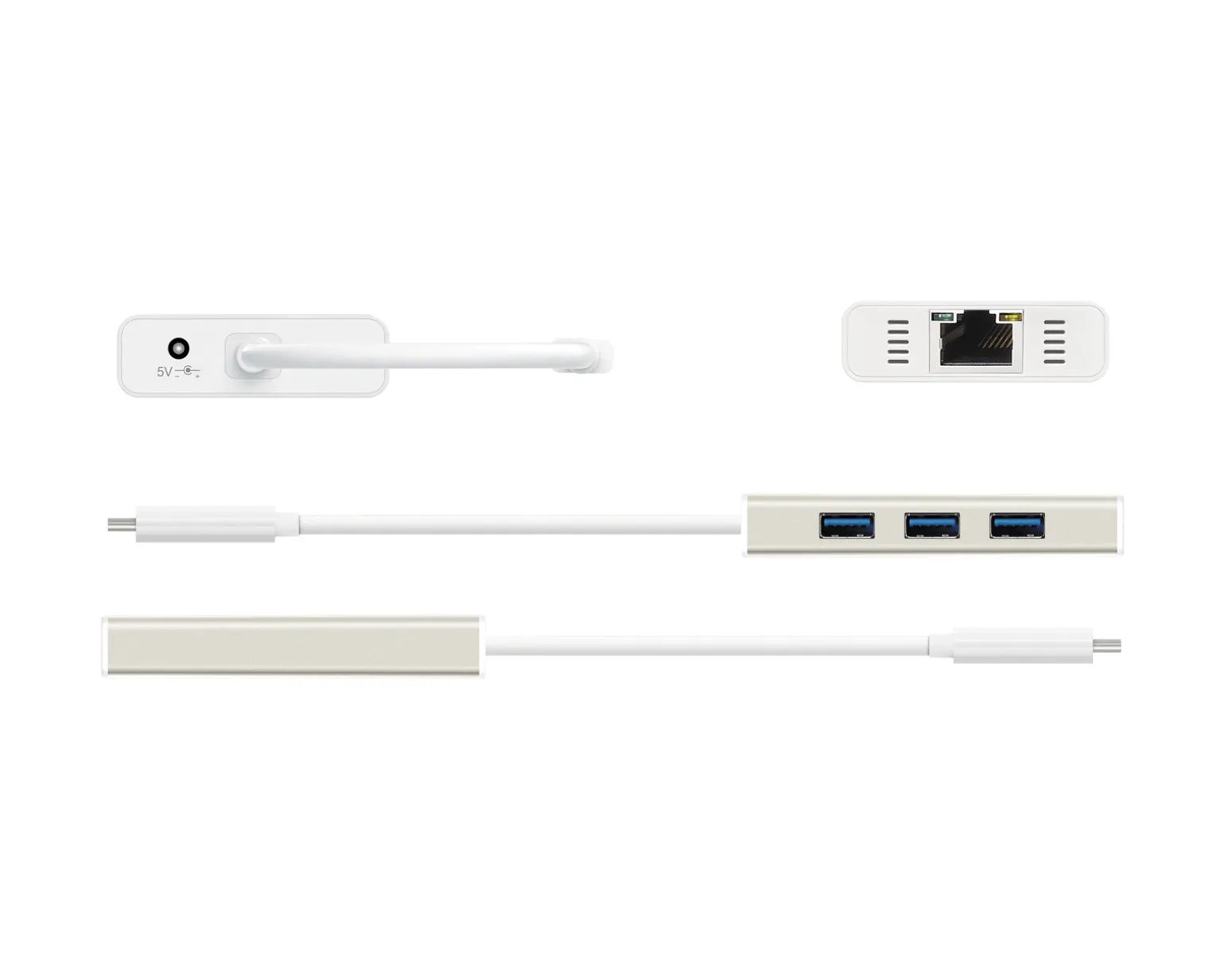 USB-C Multi-Adapter Gigabit Ethernet, USB 3.1 HUB