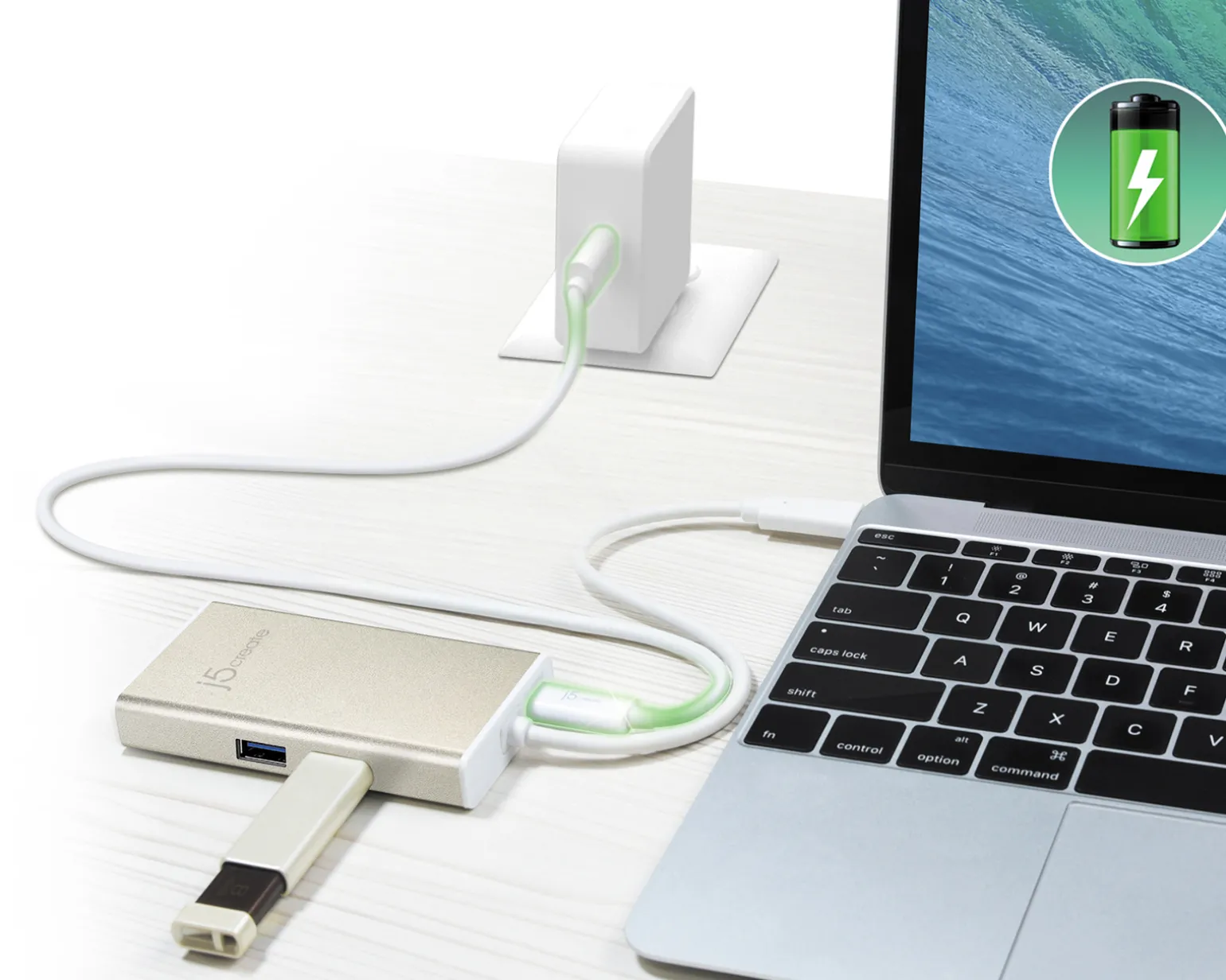USB-C Multi-Adapter - HDMI, Ethernet, USB 3.1 HUB, PD 2.0