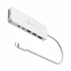 USB-C Multi-Port Hub with 60W Power Delivery - White