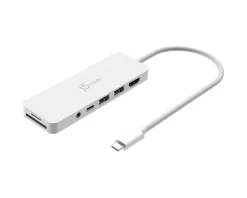 USB-C Multi-Port Hub with 60W Power Delivery - White