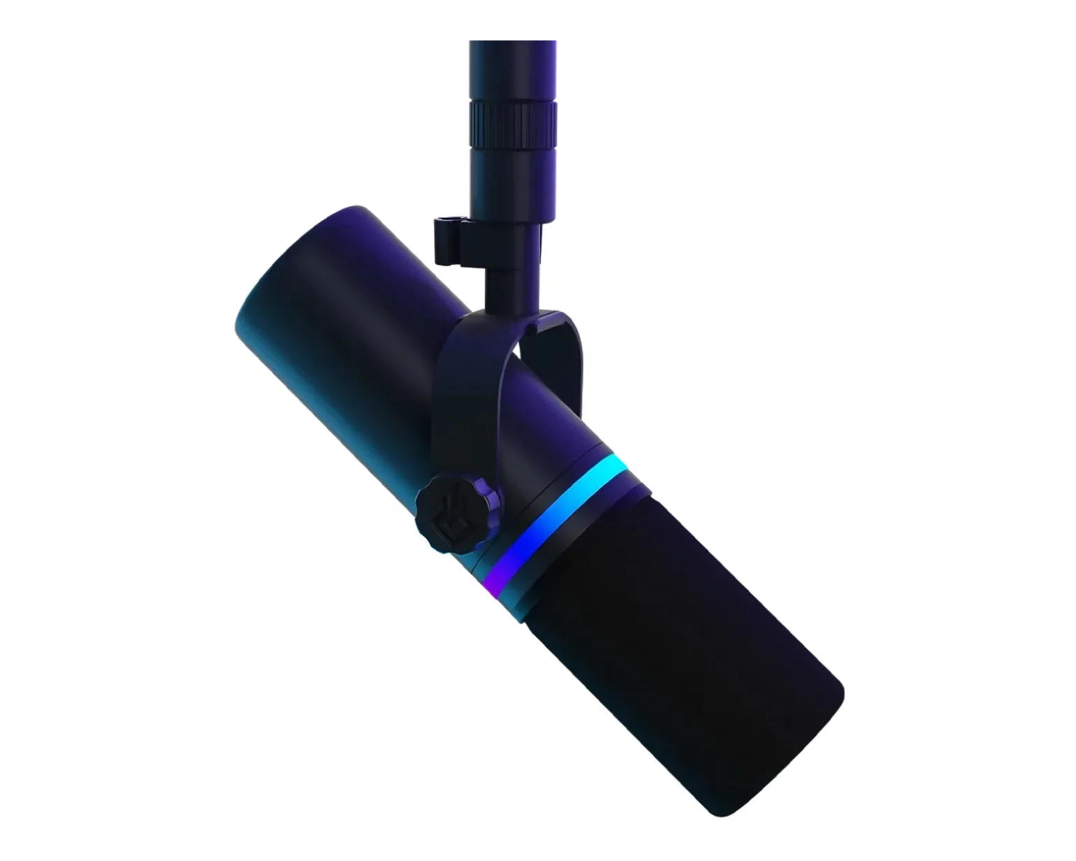 USB-C RGB Dynamic Podcast Microphone - Black