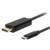USB-C to DisplayPort Cable 4k 60Hz Black - 0.5m