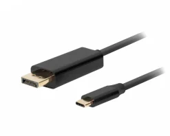 USB-C to DisplayPort Cable 4k 60Hz Black - 0.5m