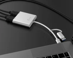 USB-C to Dual HDMI Multi-Monitor Adapter