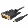 USB-C to DVI-D Cable Black - 3m
