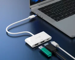 USB-C to 4K HDMI Adapter - USB-A - USB-C 100W PD