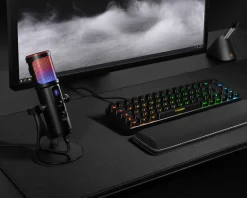 USB Gaming Microphone RGB - Black