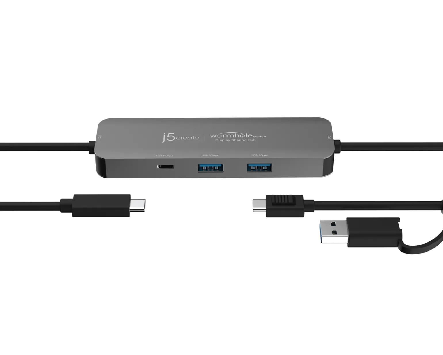 USB Hub with Display Sharing