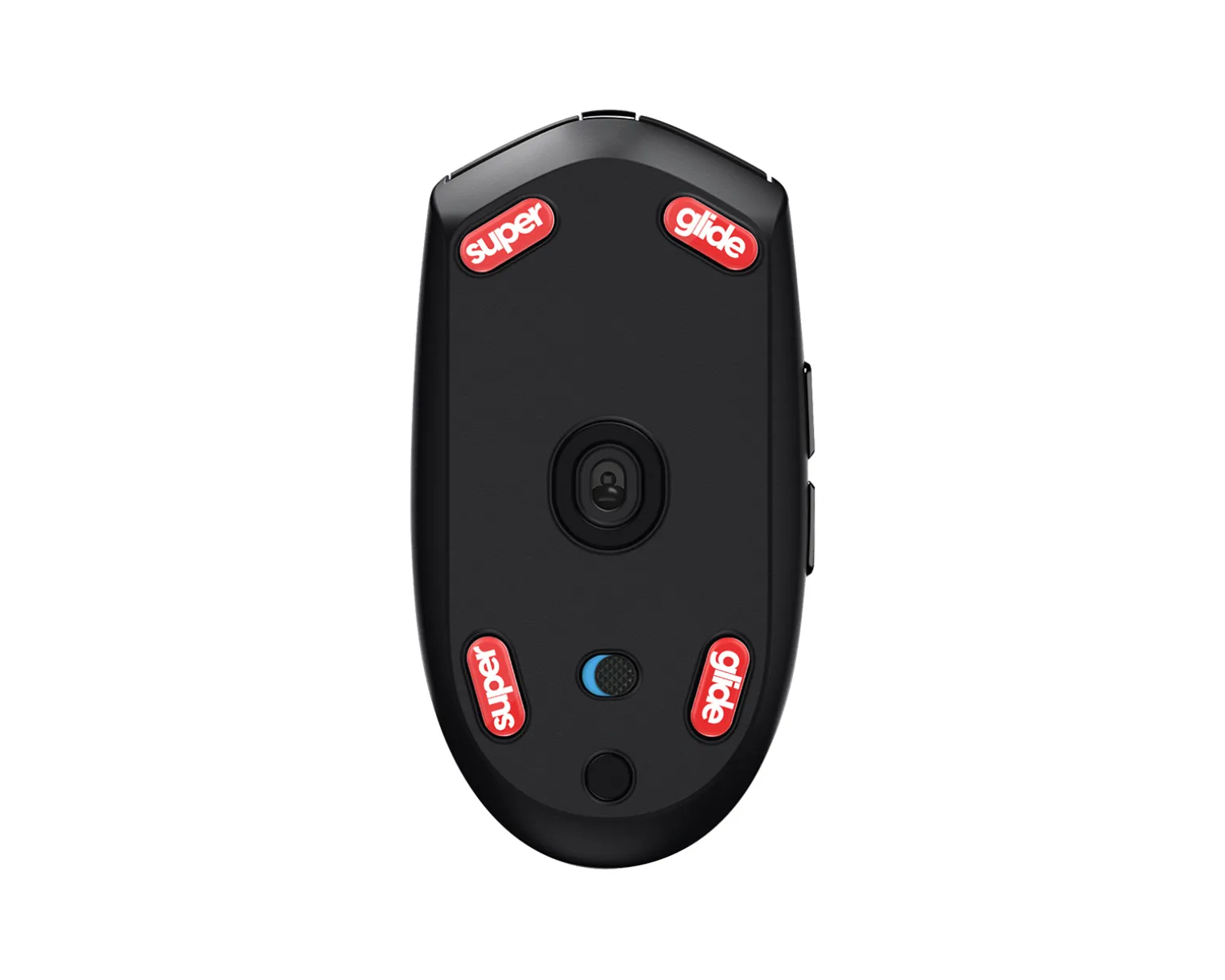 Version 2 Glass Skates for Logitech G304/G305 - Red