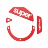Version 2 Glass Skates for Logitech G502 - Red