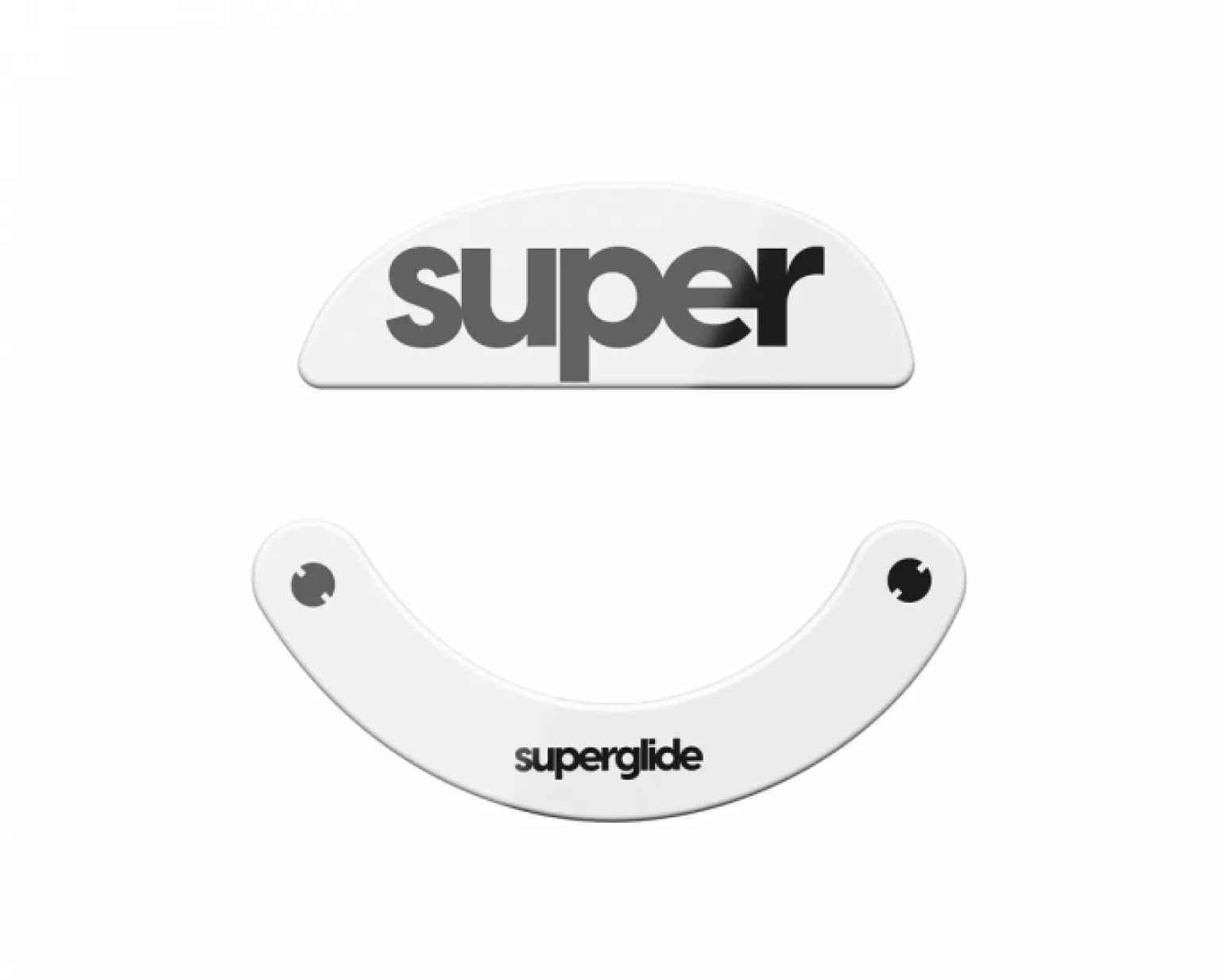 Version 2 Glass Skates for Pulsar Xlite Series - White