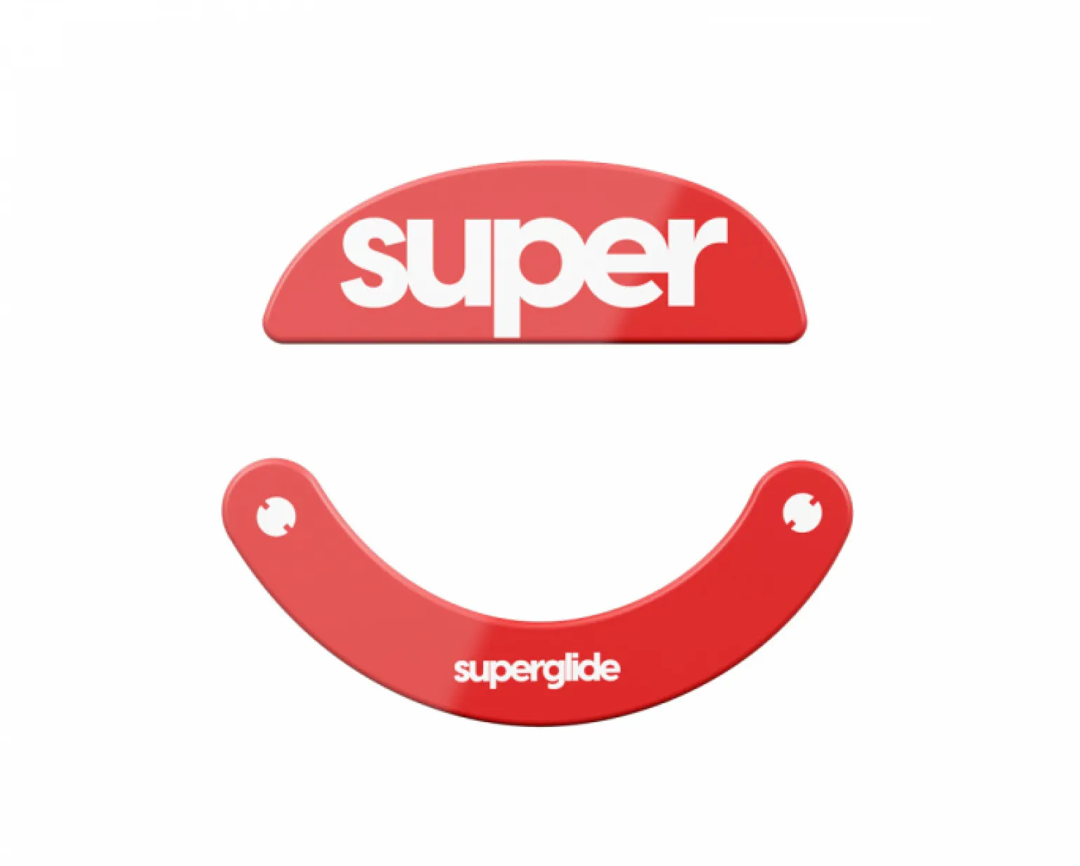 Version 2 Glass Skates for Pulsar Xlite Series - Red
