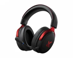 V9 Pro Wireless Headset - Black/Red