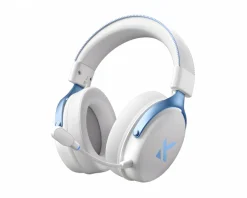 V9 Pro Wireless Headset - White/Blue