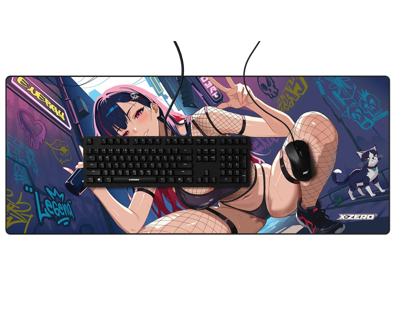 Waifu Arcane Mousepad - XXL