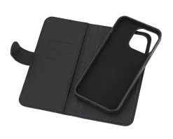 Wallet Case for iPhone 15 Pro Max - Black