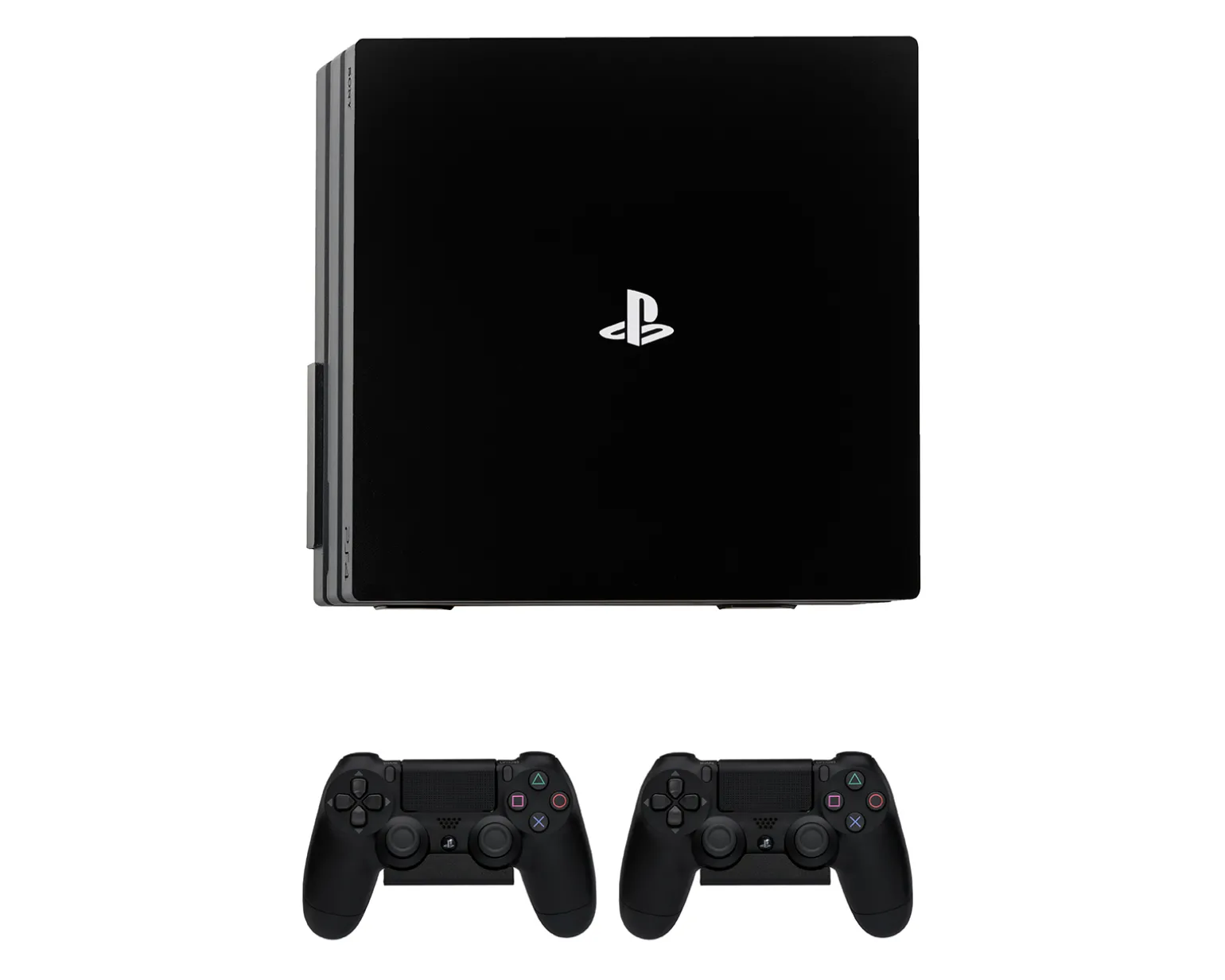 Wall Mount Bundle for PS4 Pro - Black
