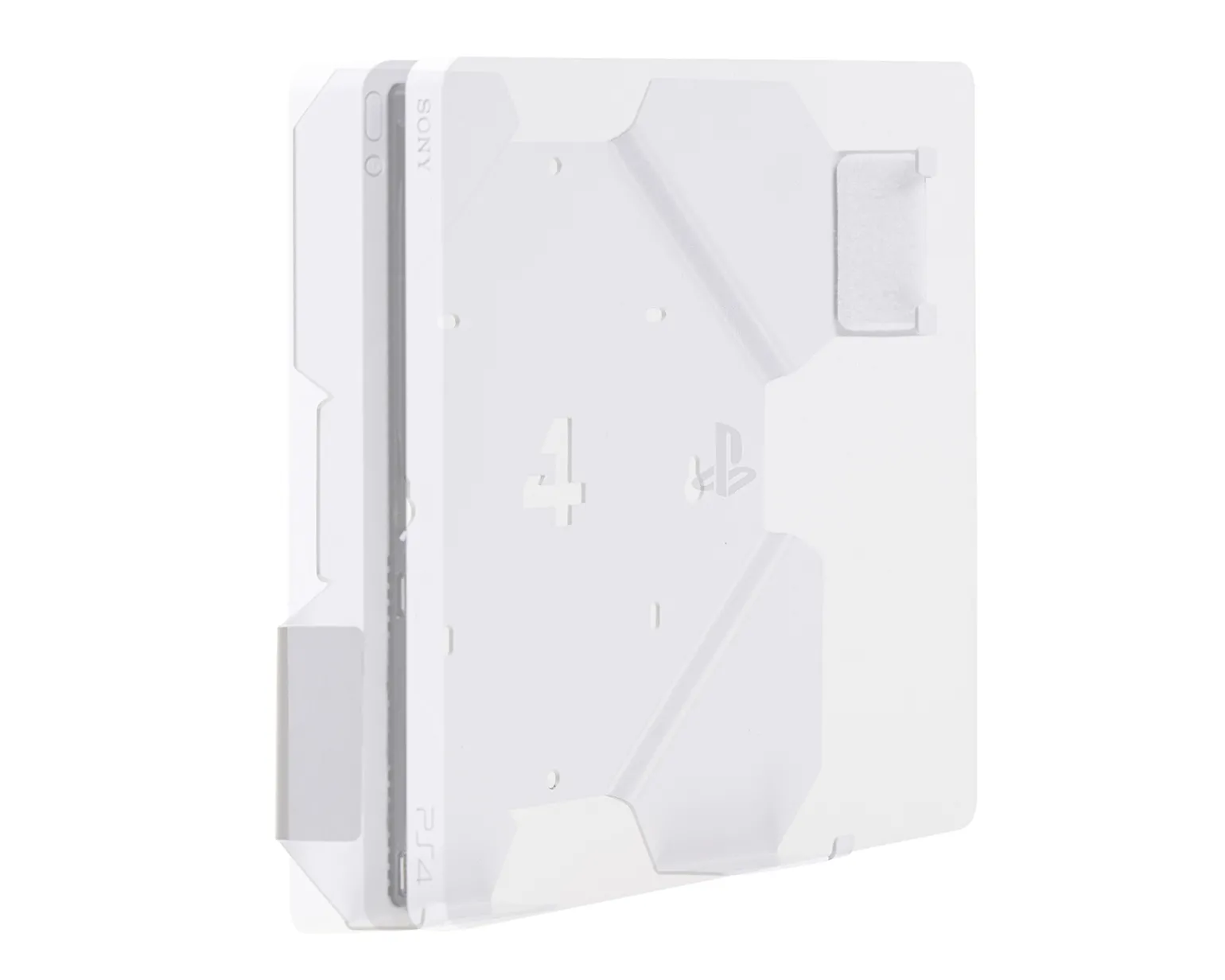 Wall Mount Bundle for PS4 Slim - White