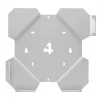 Wall Mount for PS4 Slim - White