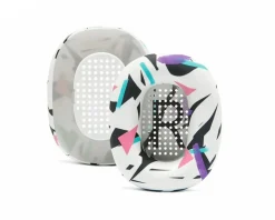 WC SweatZ Max Ear Cushion Covers - 90''s White