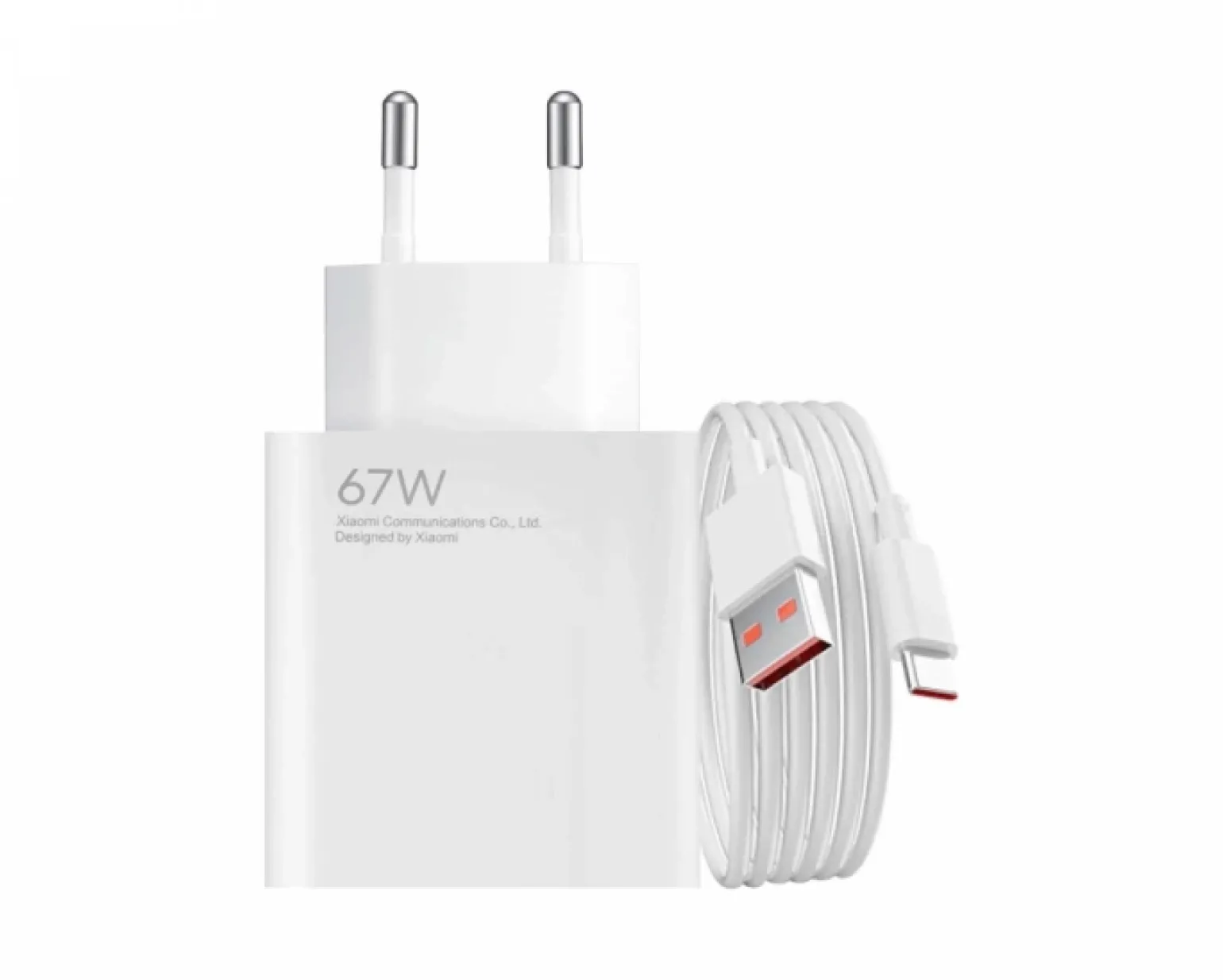 67W HyperCharge Combo USB-A - White