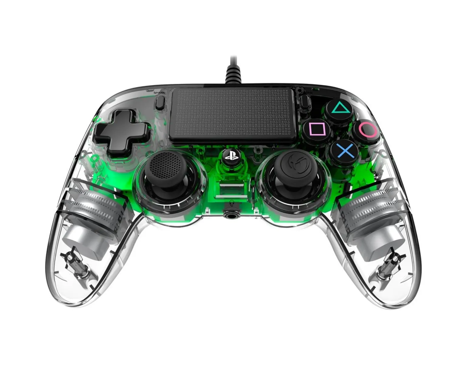 Wired llluminated Compact Controller Green (PS4/PC)
