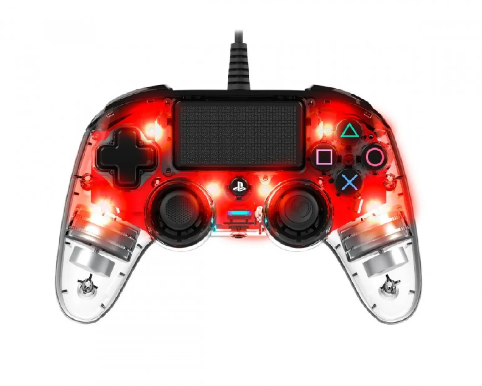 Wired llluminated Compact Controller Red (PS4/PC)