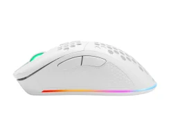 WM80 Wireless RGB Gaming Mouse Ultralight - White