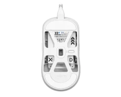 X2A Medium Wired Gaming Mouse - White