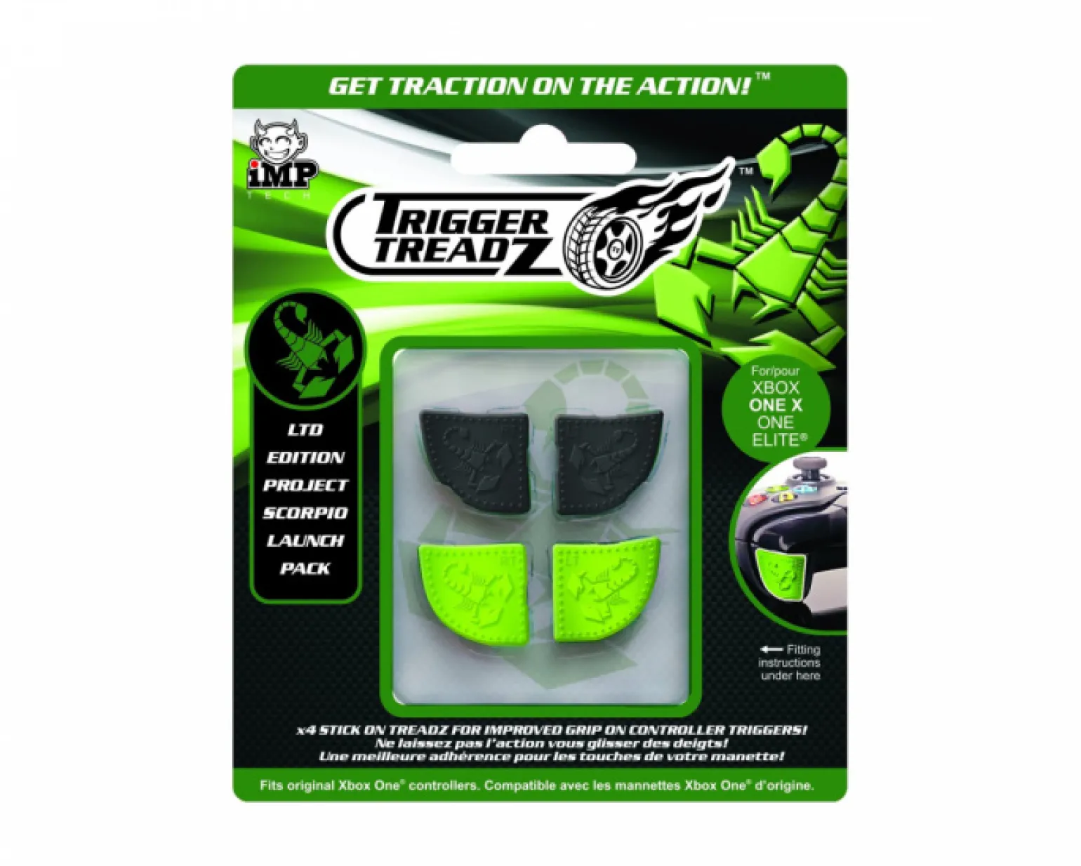 Xbox Scorpio Trigger Treadz - Trigger Grips for Xbox Controller