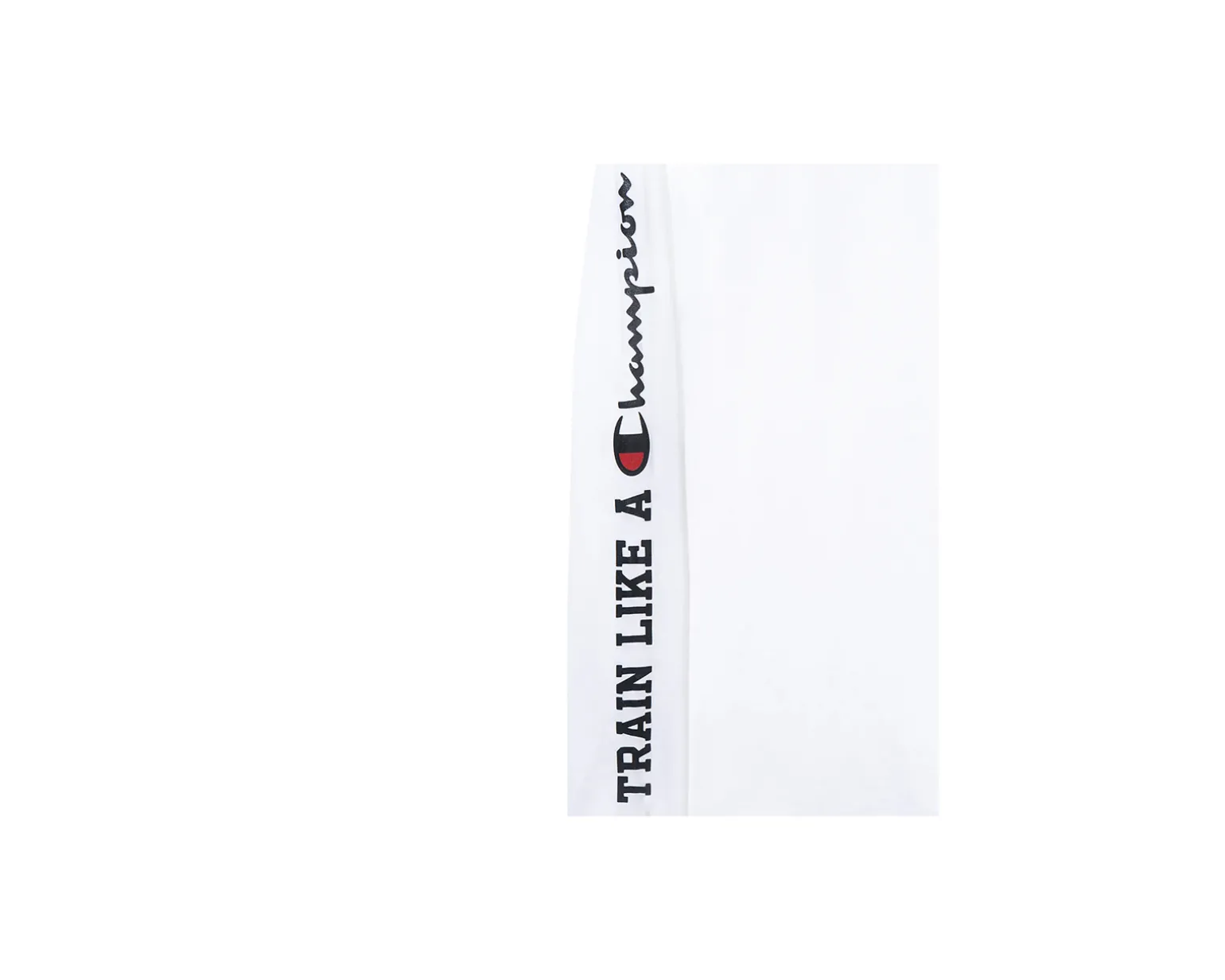 x Champion - White Long-Sleeve Tee - Small