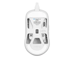X2H Medium Wired Gaming Mouse - White