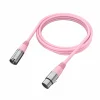 XLR Cable - 3pin - 1.8 Meter - Pink
