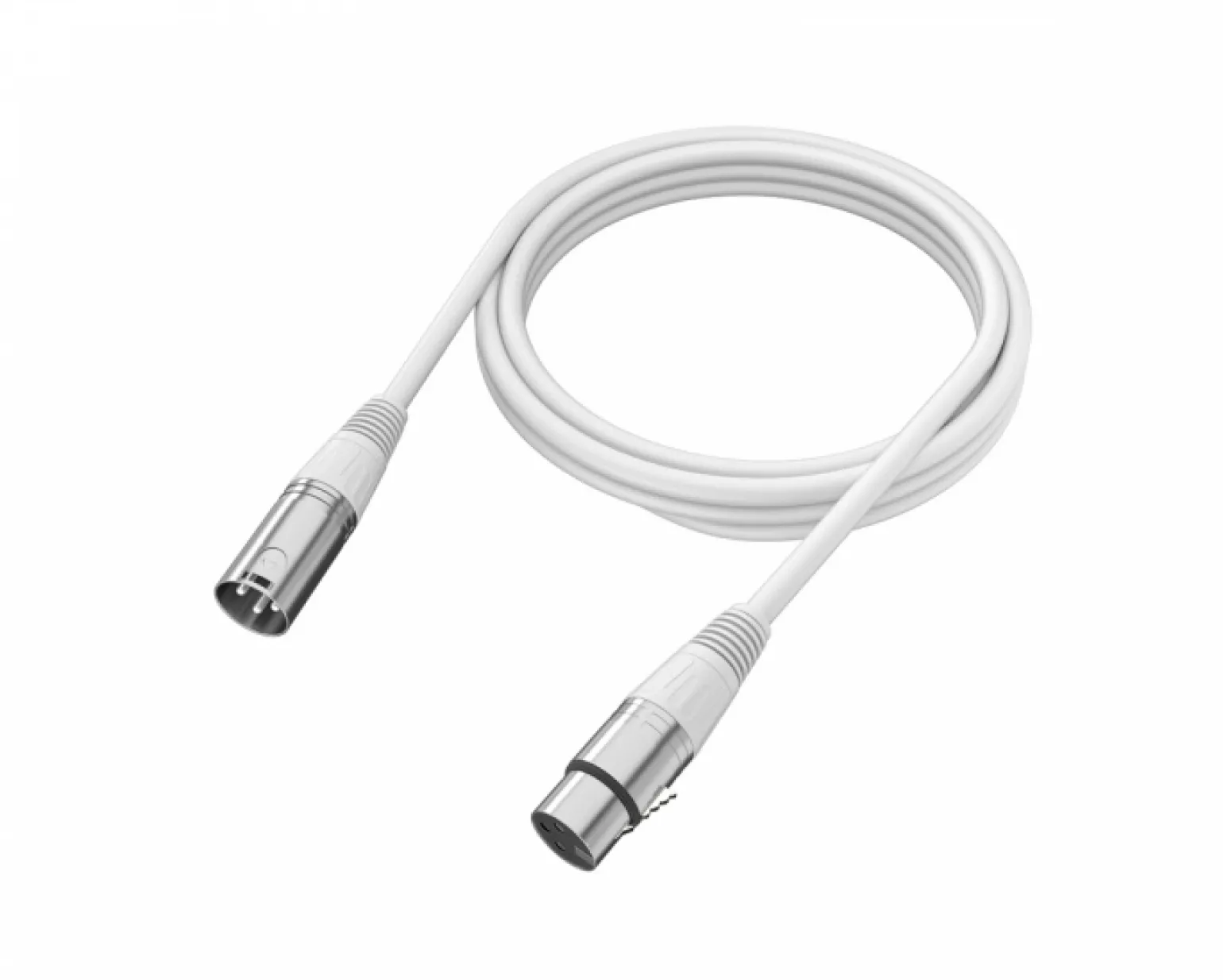 XLR Cable - 3pin - 1.8 Meter - White