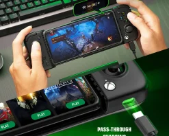 X2 Pro-Xbox Mobile Game Controller for Android - Midnight Black
