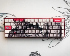 x Street Fighter Base 65 Keyboard - Akuma (Monochrome) - Limited Edition