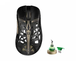 x The Swords Magnesium Wireless Gaming Mouse [OMRON] - Black