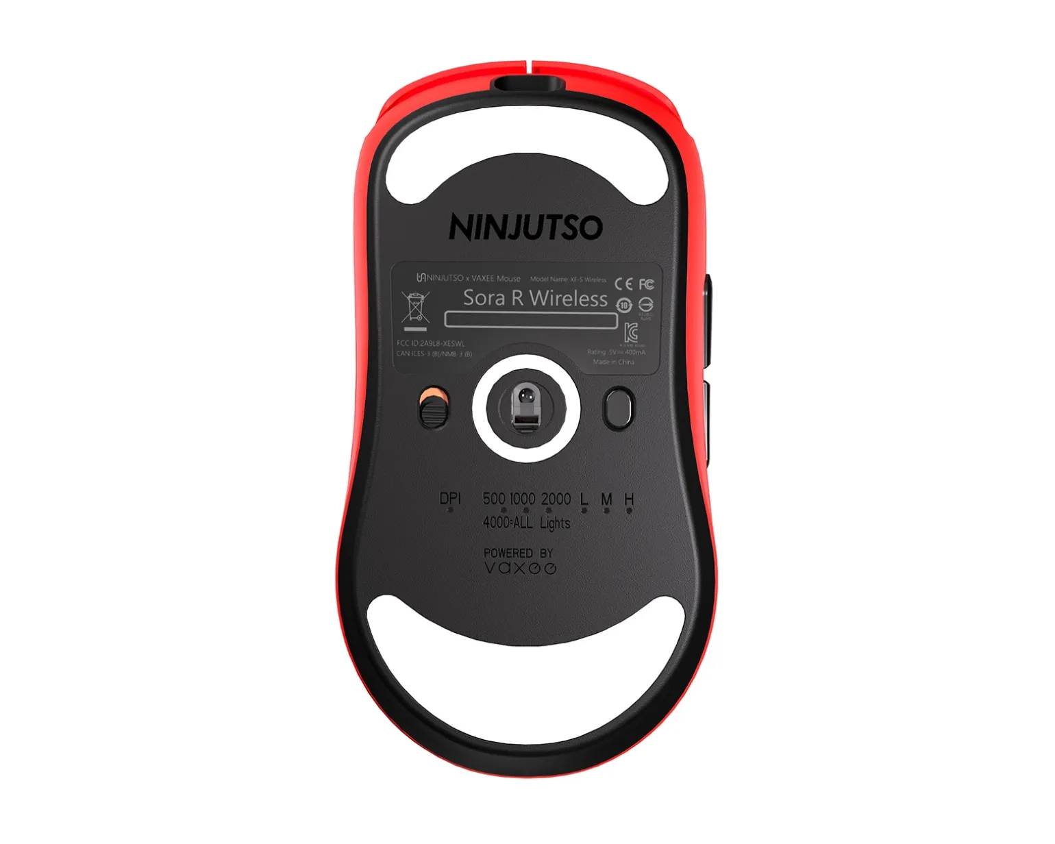 x Vaxee Sora Superlight Wireless Gaming Mouse - Red
