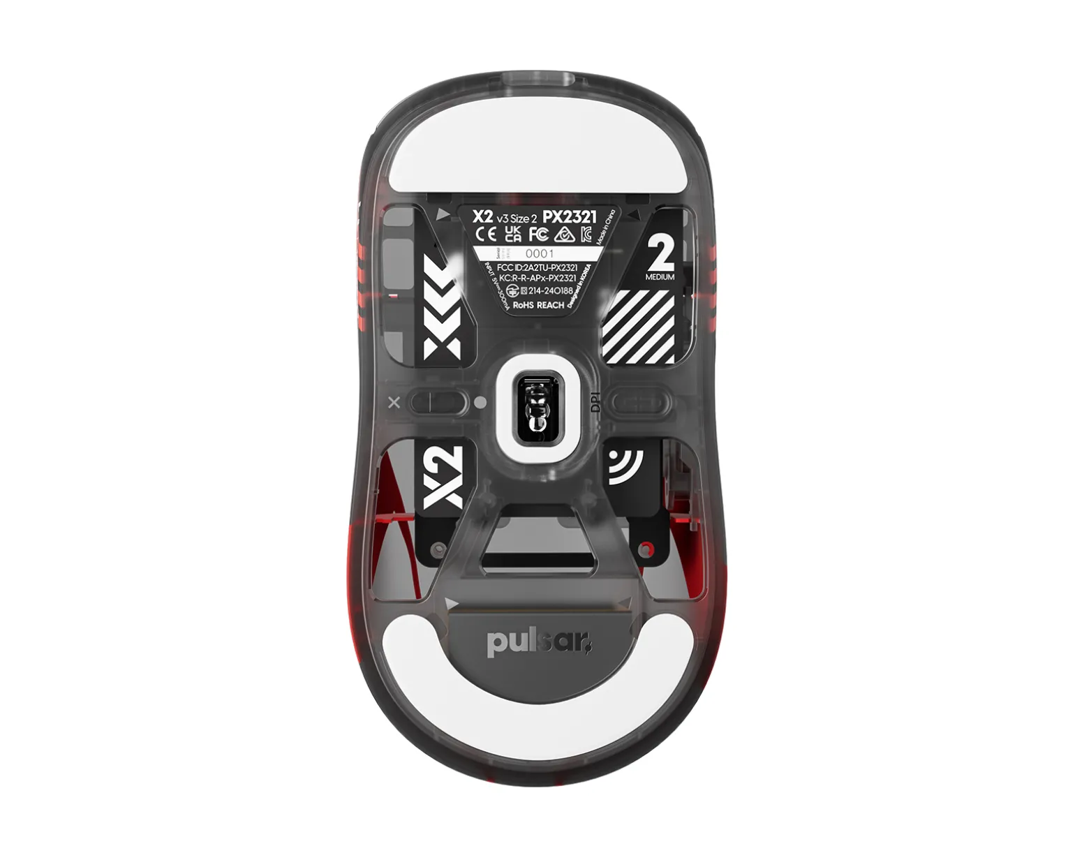 X2 v3 Medium Wireless Gaming Mouse - T1 Edition