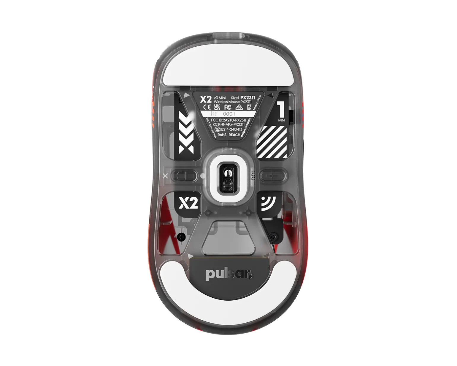 X2 v3 Mini Wireless Gaming Mouse - T1 Edition