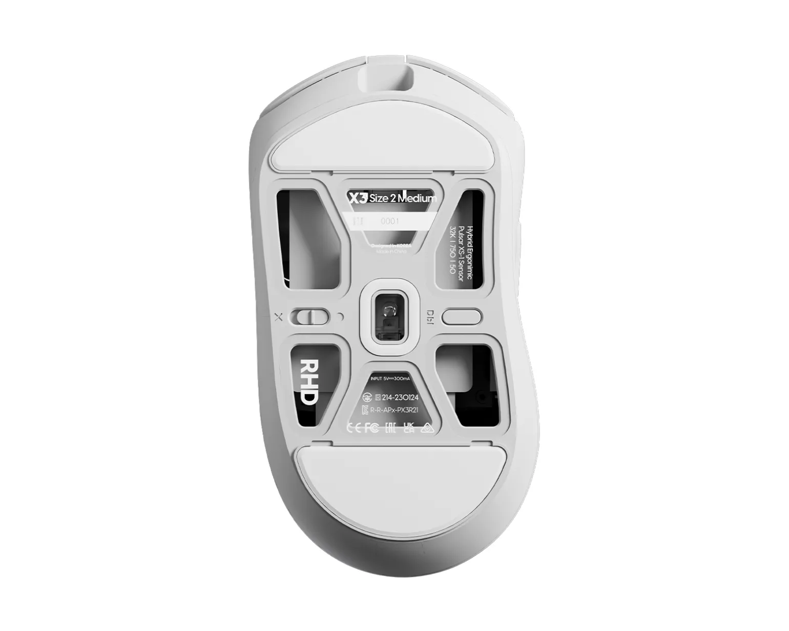 X3 Wireless Gaming Mouse - White