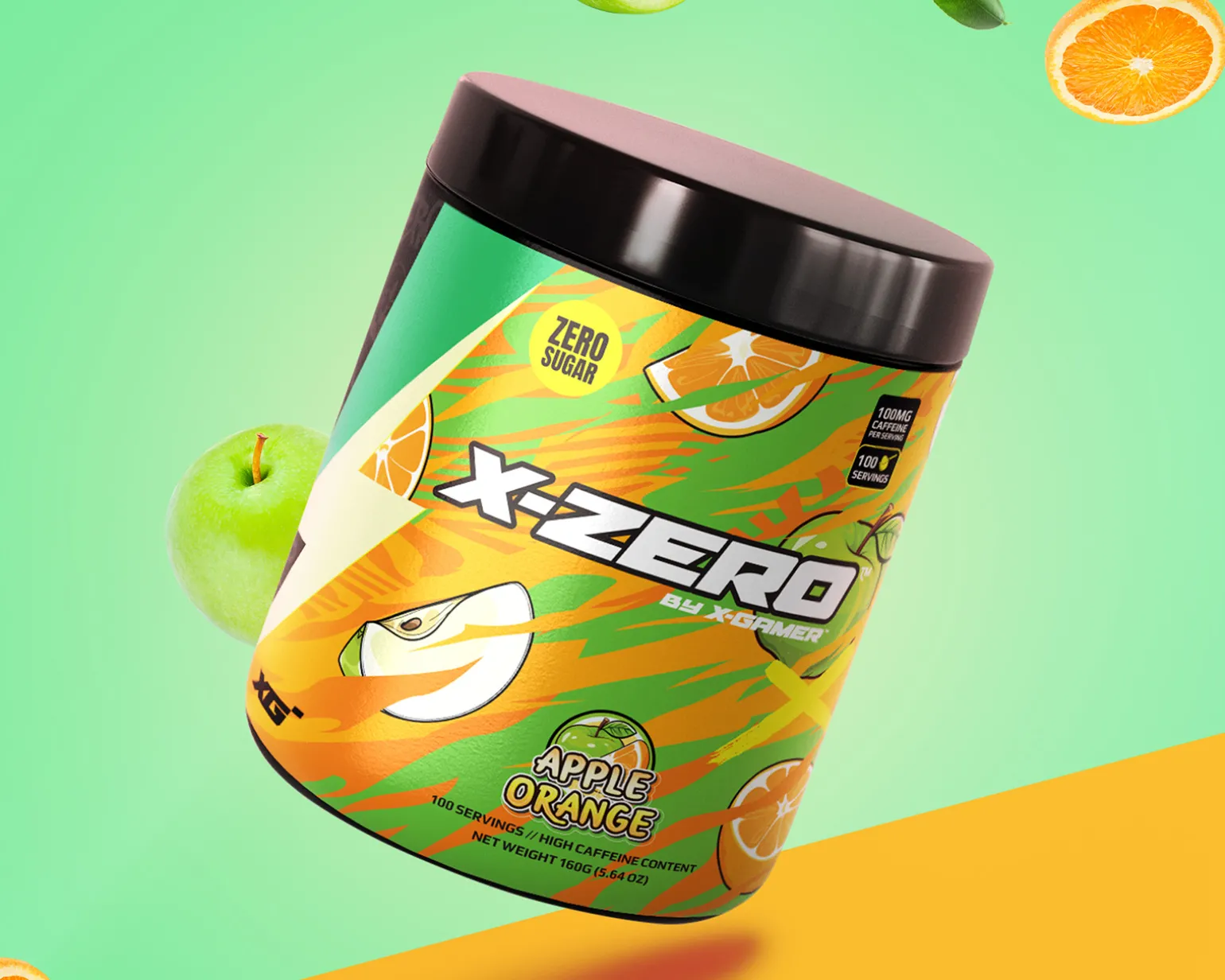 X-Zero Apple Orange - 100 Servings