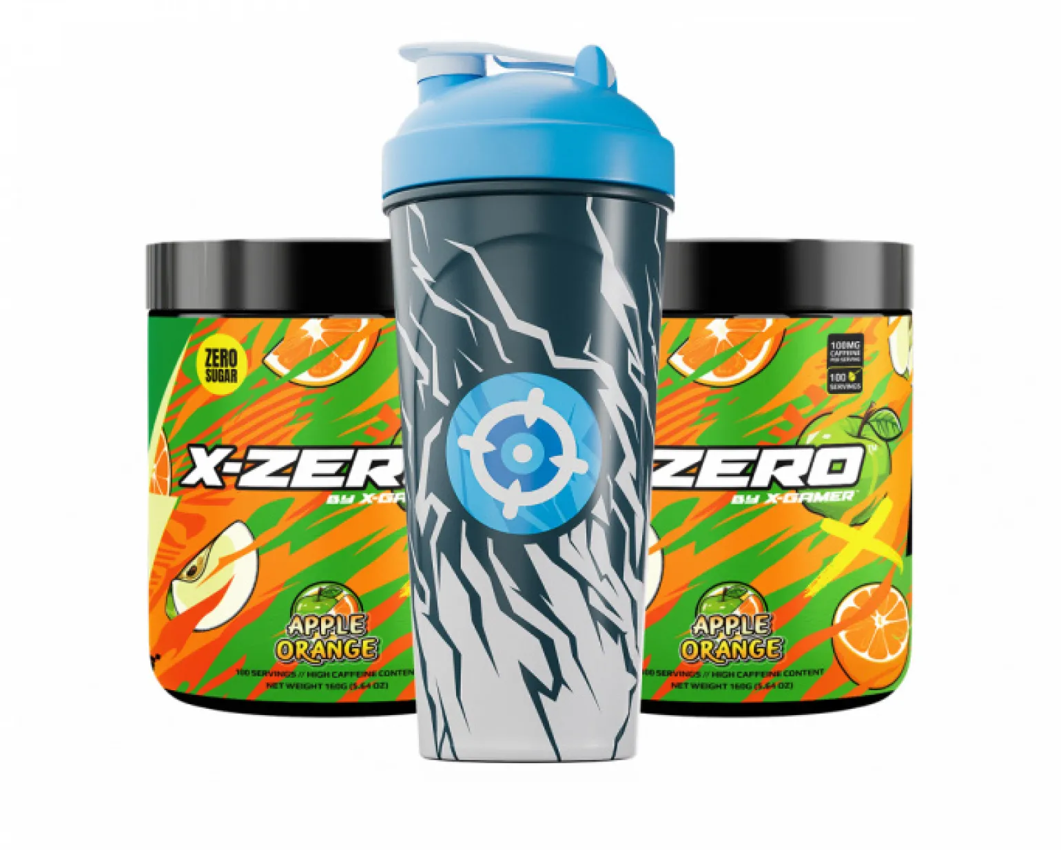 X-Zero Apple Orange - 2 x 100 Servings