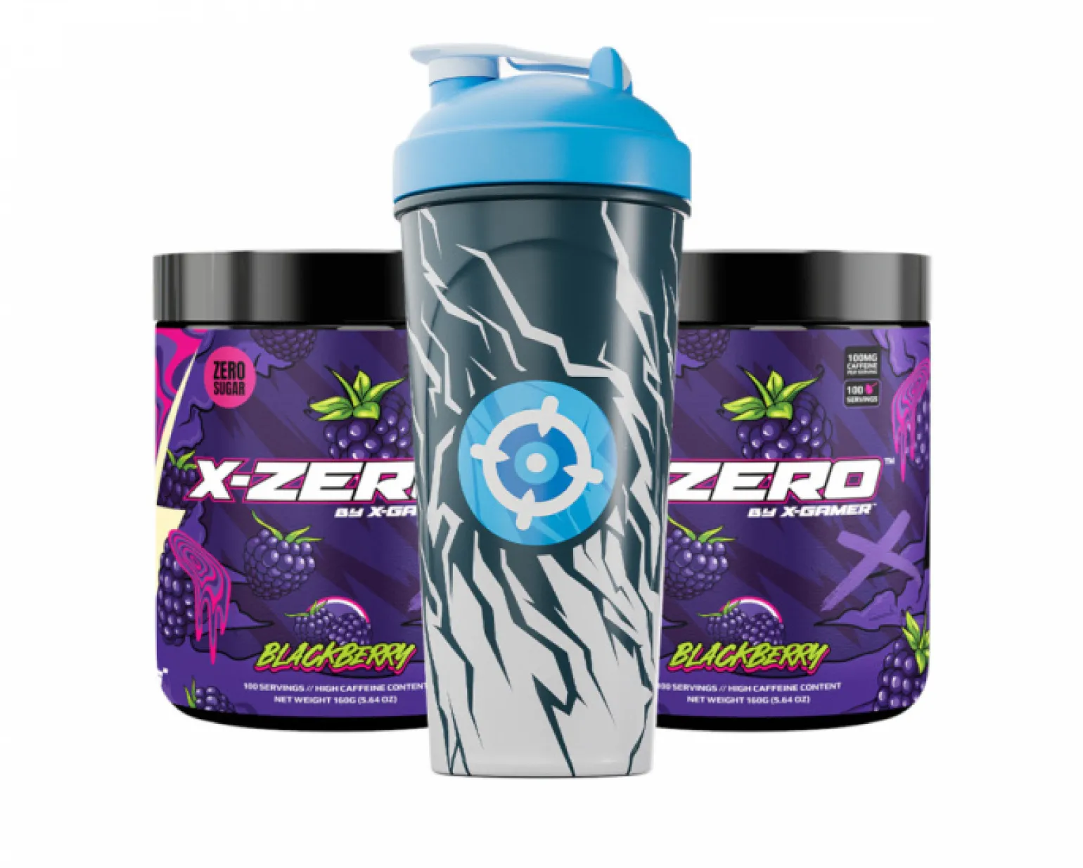 X-Zero Blackberry - 2 x 100 Servings