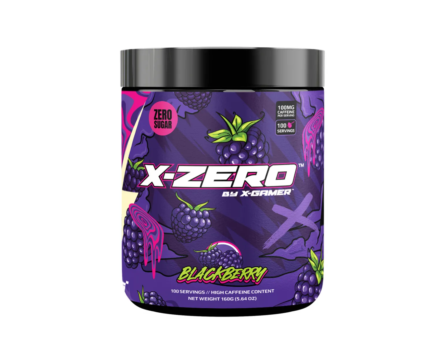 X-Zero Blackberry - 2 x 100 Servings