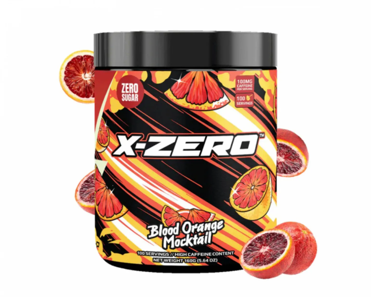X-Zero Blood Orange Mocktail - 100 Servings