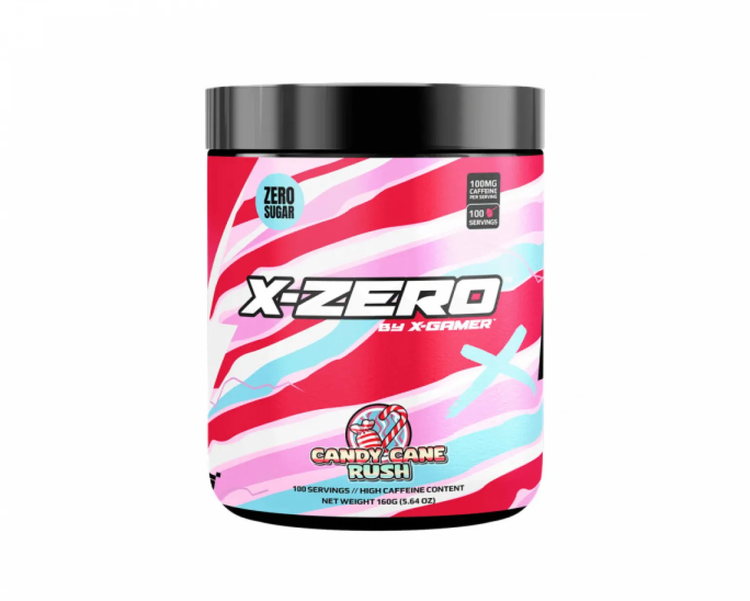 X-Zero Candy Cane Rush - 100 Servings