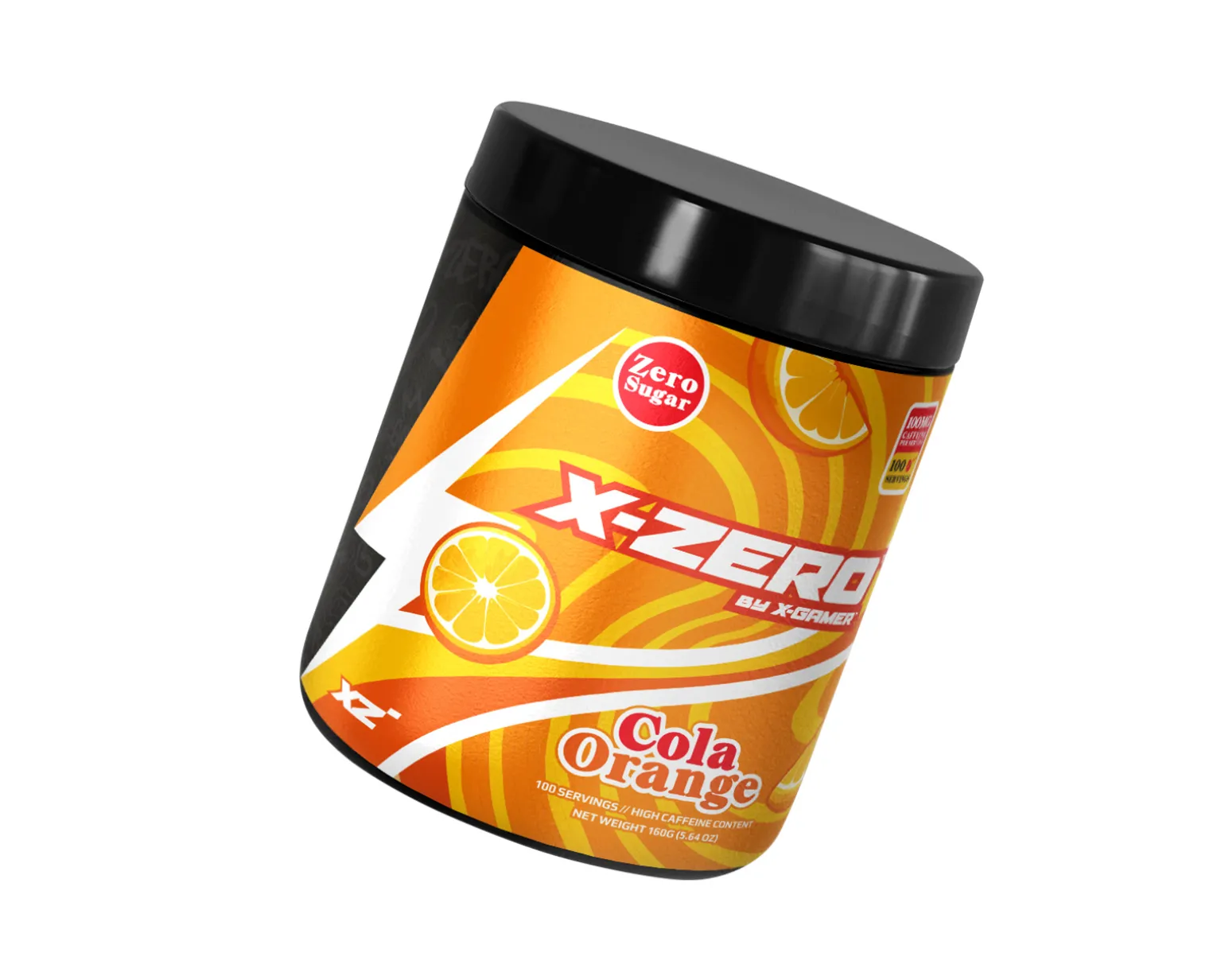 X-Zero Cola Orange - 100 Servings