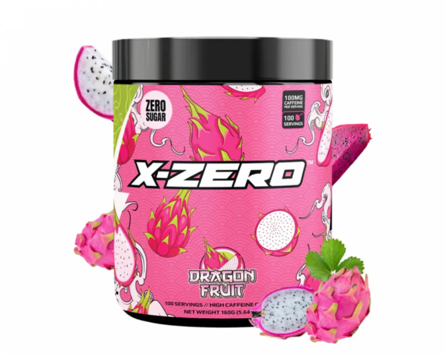 X-Zero Dragon Fruit - 100 Servings