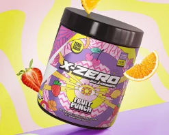X-Zero Fruit Punch - 2 x 100 Servings